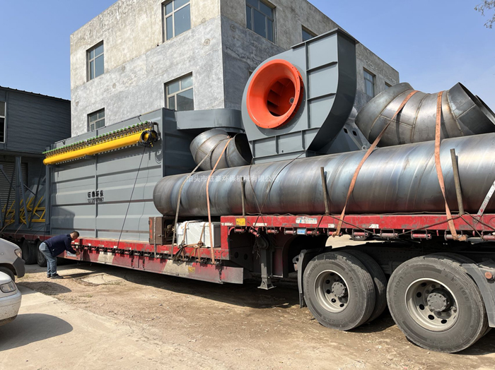 湖南懷化市冶煉廠電爐高溫布袋除塵器發(fā)貨 湖南懷化市冶煉廠電爐高溫布袋除塵器發(fā)貨