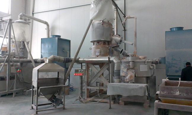 河北雄縣PVC混料機(jī)、擠出機(jī)除塵系統(tǒng)除塵器已交付使用